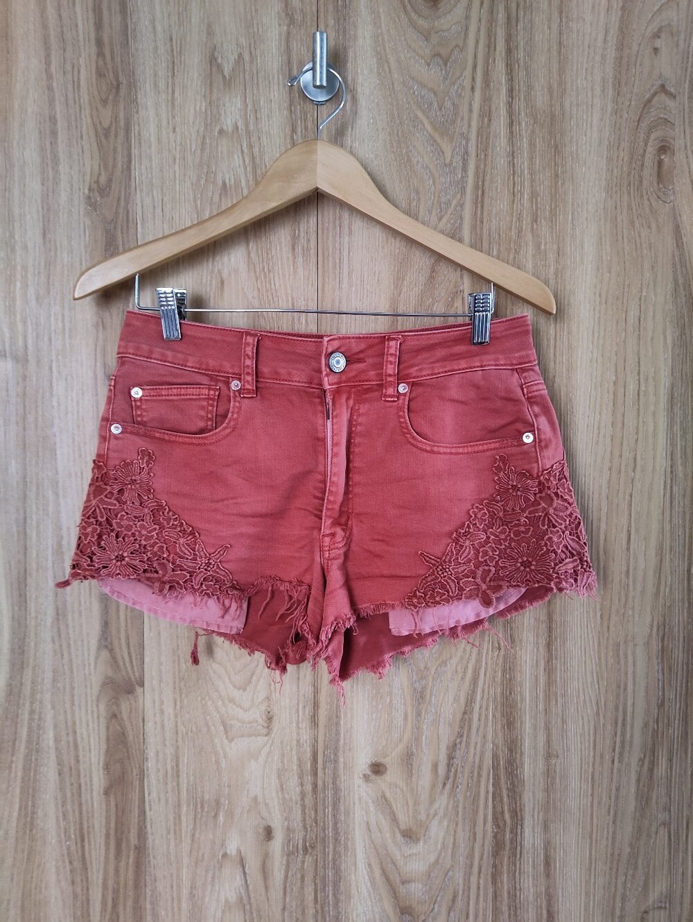 American Eagle Hi-Rise Festival Shorts